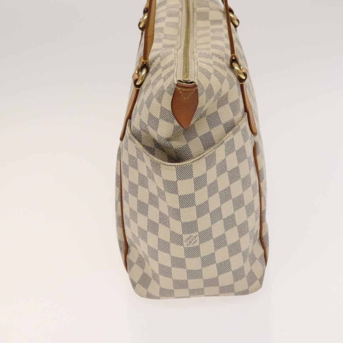 LOUIS VUITTON Damier Azur Totally MM Tote Bag N51262 LV Auth 126221