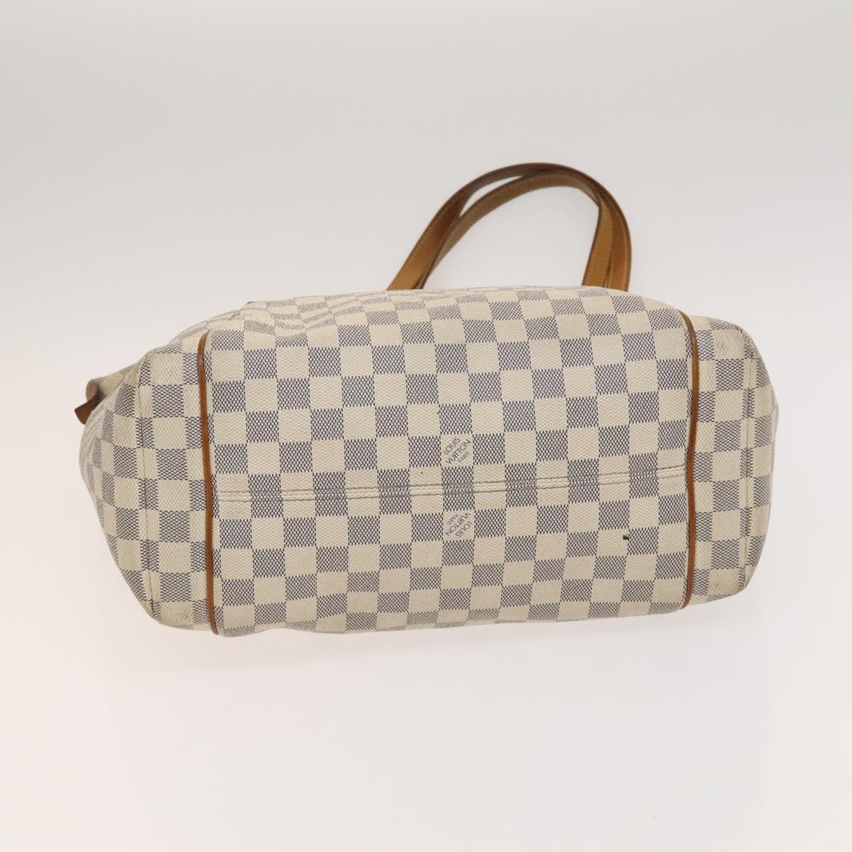 LOUIS VUITTON Damier Azur Totally MM Tote Bag N51262 LV Auth 126221