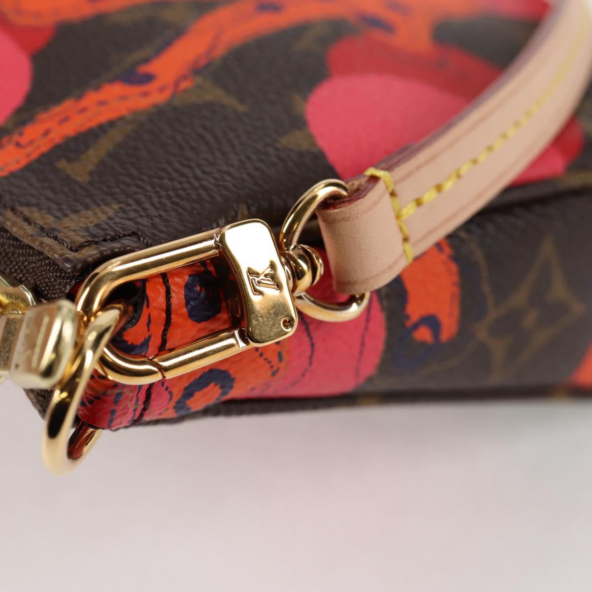 LOUIS VUITTON Monogram La Mage Pochette Accessoires Red M41604 LV Auth 126224SM