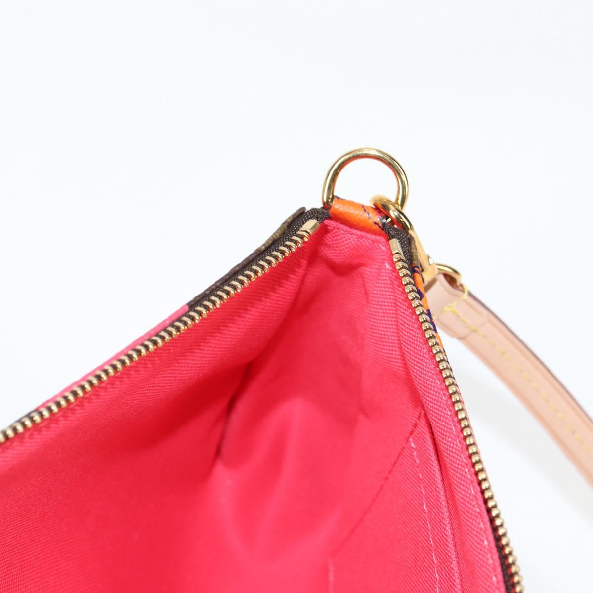 LOUIS VUITTON Monogram La Mage Pochette Accessoires Red M41604 LV Auth 126224SM