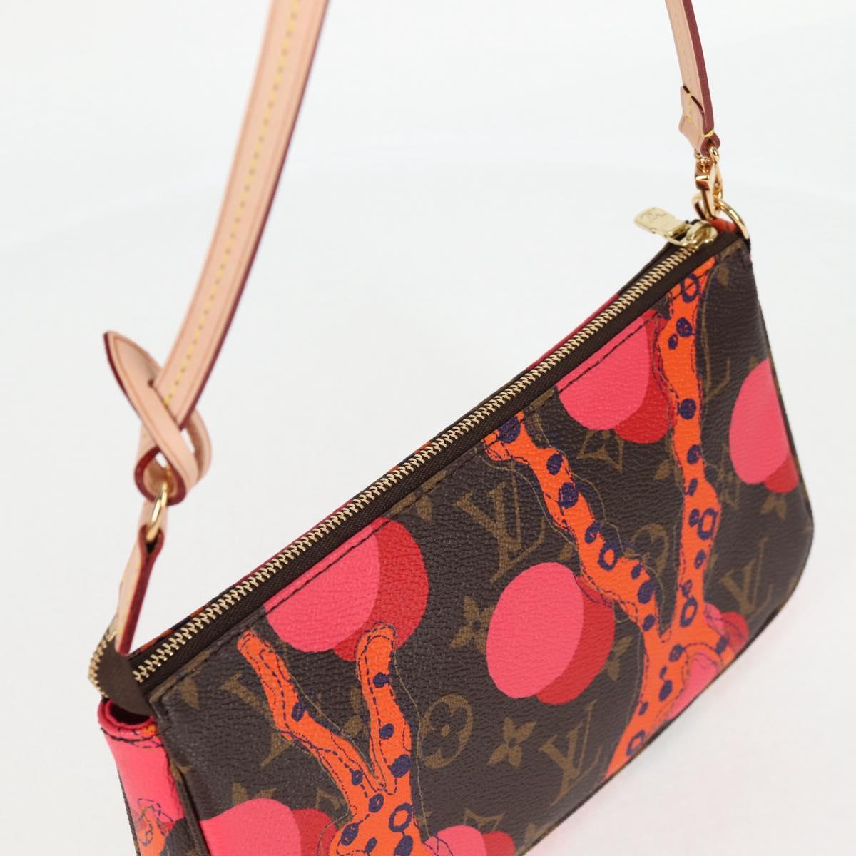 LOUIS VUITTON Monogram La Mage Pochette Accessoires Red M41604 LV Auth 126224SM