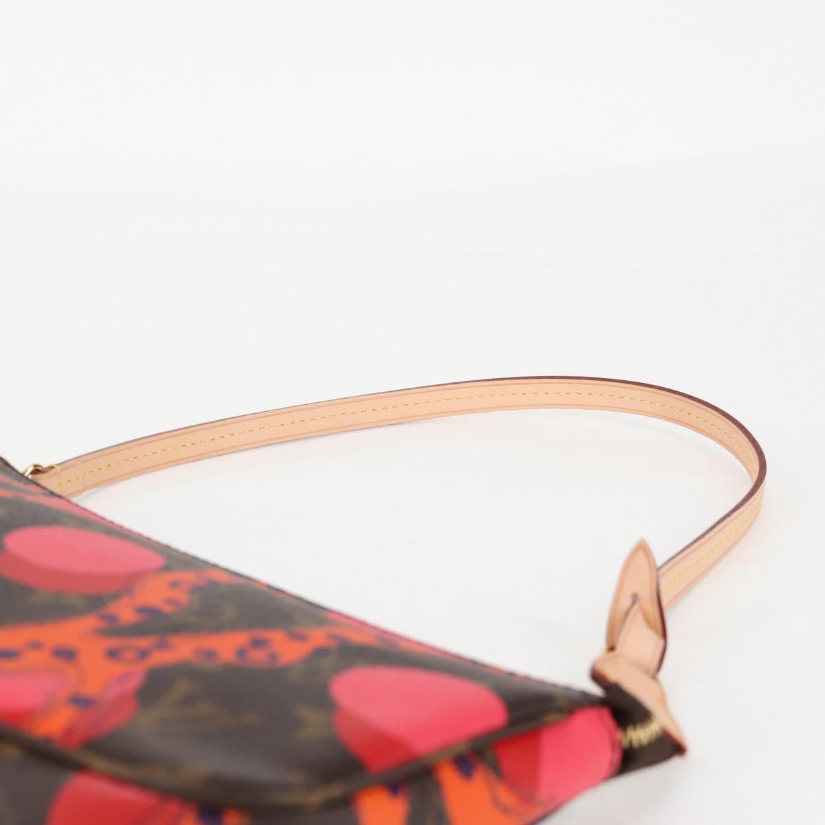 LOUIS VUITTON Monogram La Mage Pochette Accessoires Red M41604 LV Auth 126224SM