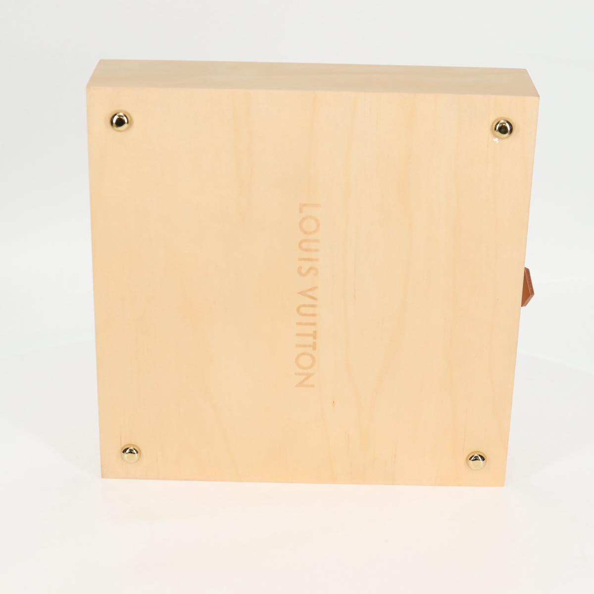 LOUIS VUITTON Vivienne Pegboard Game Wood Beige LV Auth 126237SM