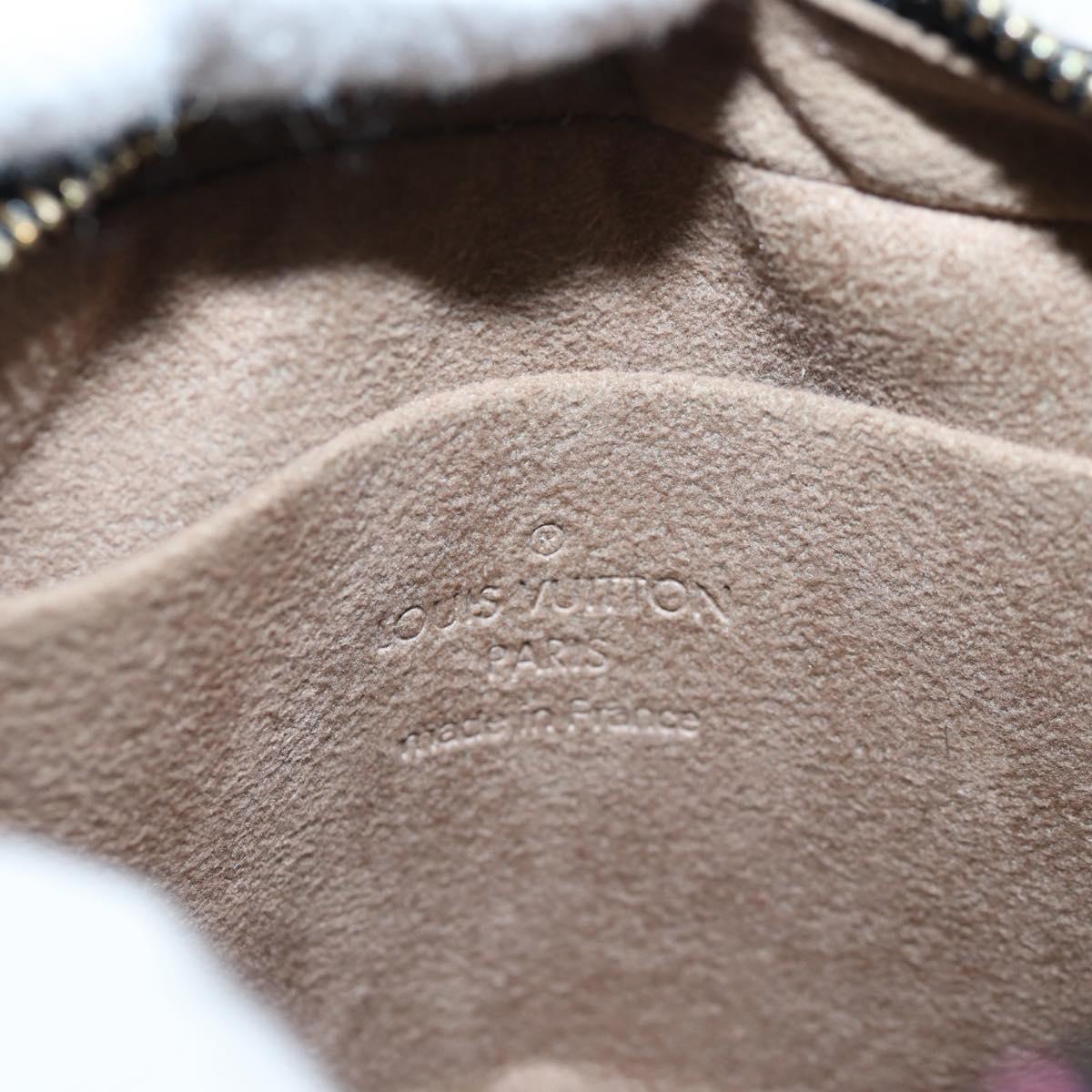 LOUIS VUITTON Multicolor Trousse Wapity Pouch Black M58034 Auth 126256AV