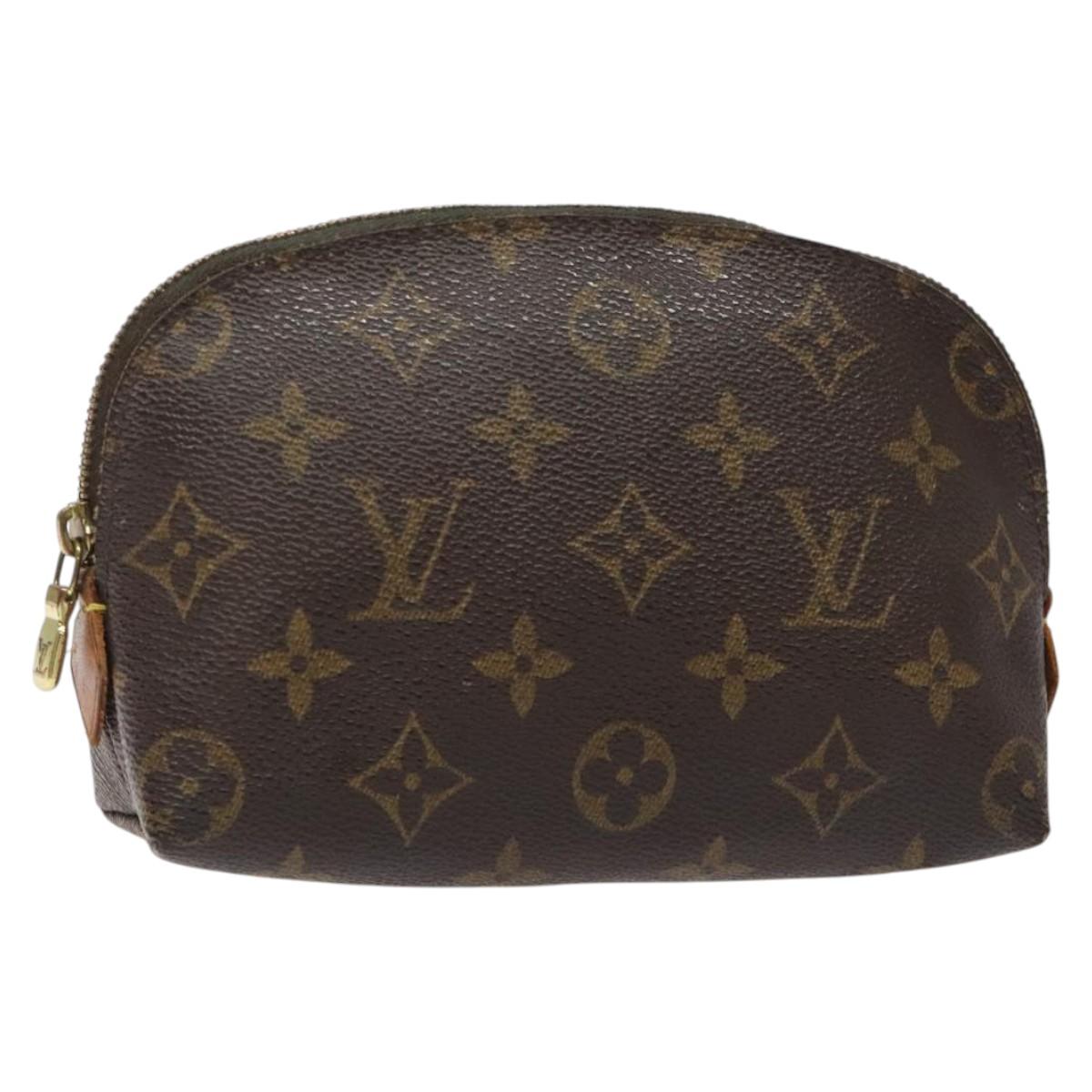 LOUIS VUITTON Monogram Pochette Cosmetic PM Pouch M43998 LV Auth 126310