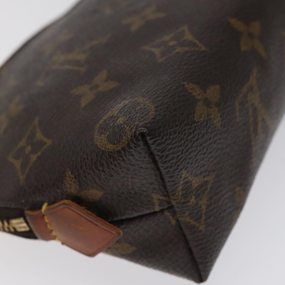 LOUIS VUITTON Monogram Pochette Cosmetic PM Pouch M43998 LV Auth 126310
