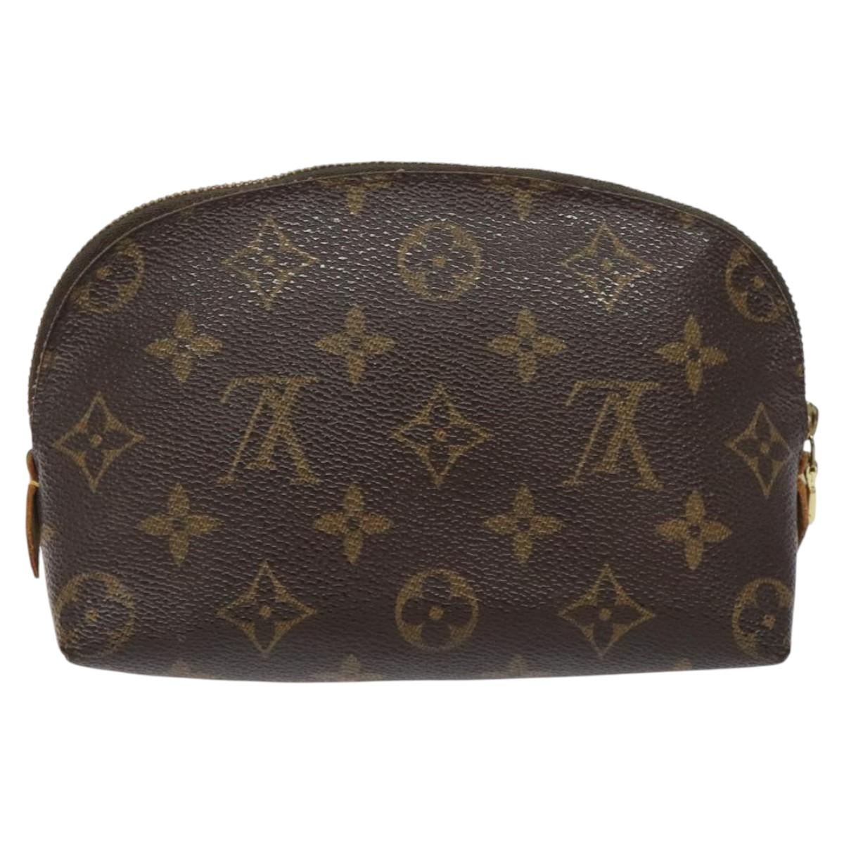 LOUIS VUITTON Monogram Pochette Cosmetic PM Pouch M43998 LV Auth 126310