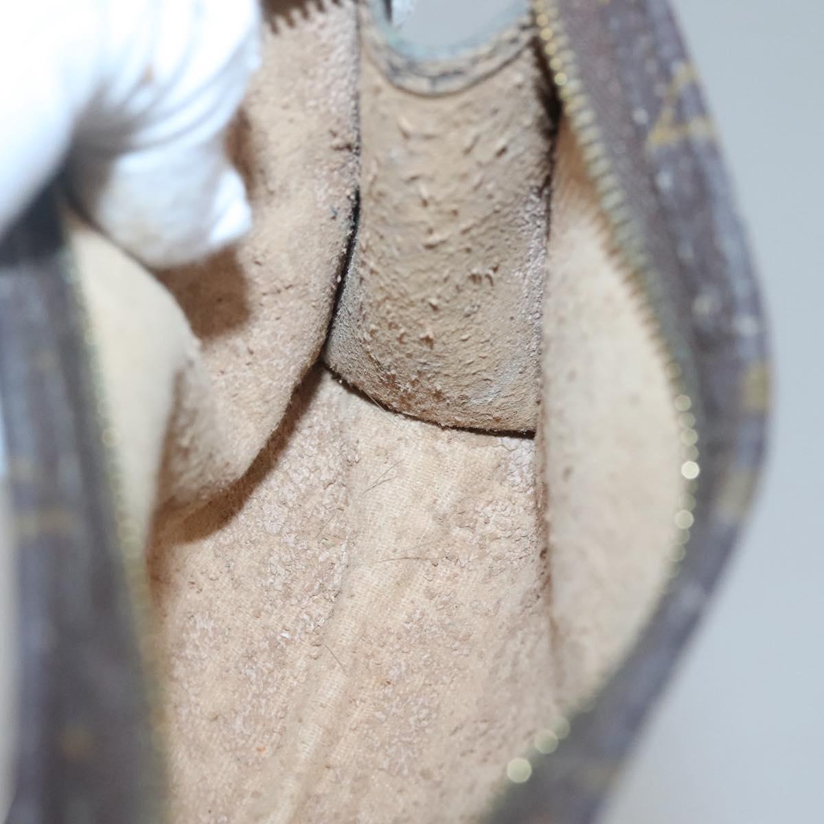 LOUIS VUITTON Monogram Poche Toilette 15 Pouch M47546 LV Auth 126311