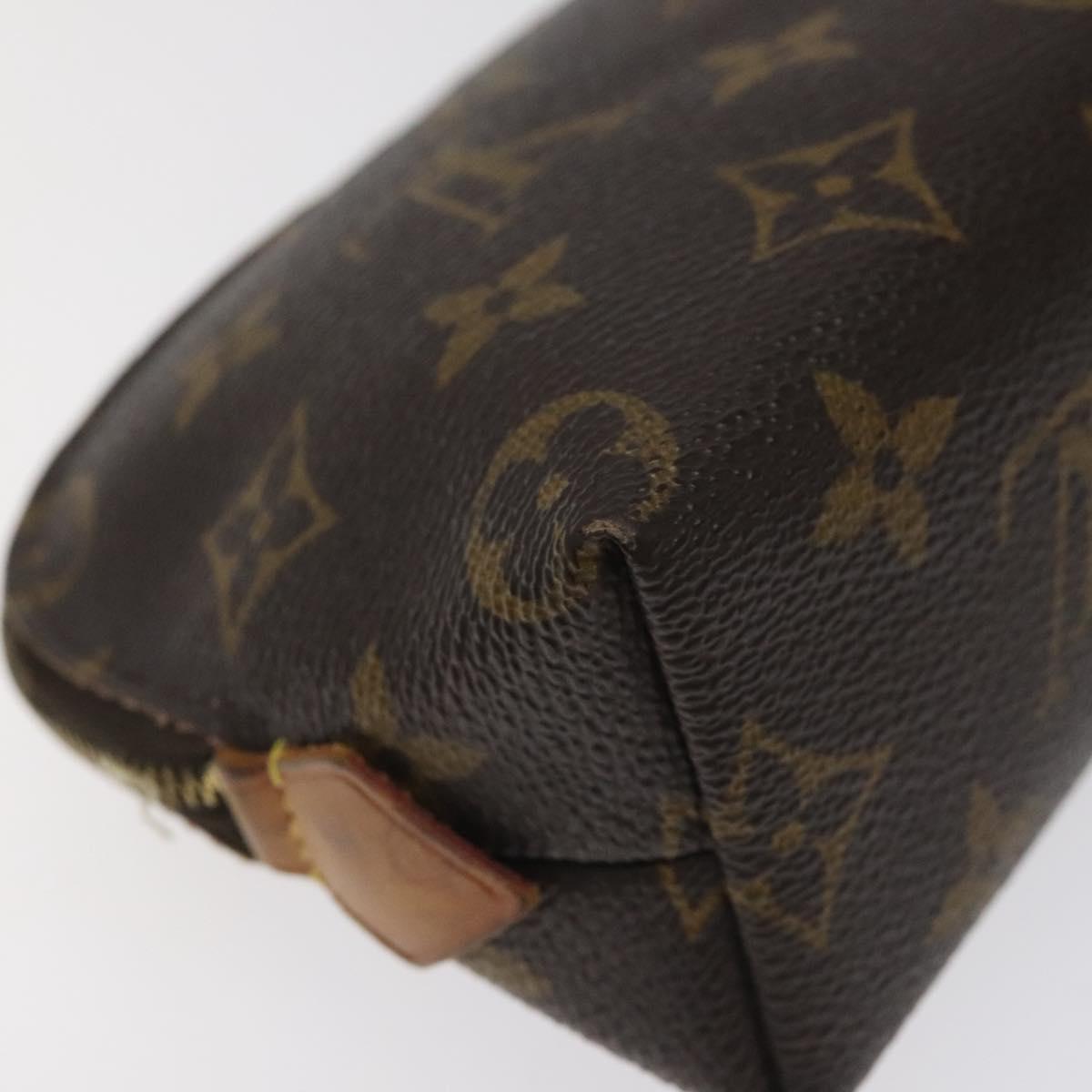 LOUIS VUITTON Monogram Pochette Cosmetic PM Pouch M43998 LV Auth 126340