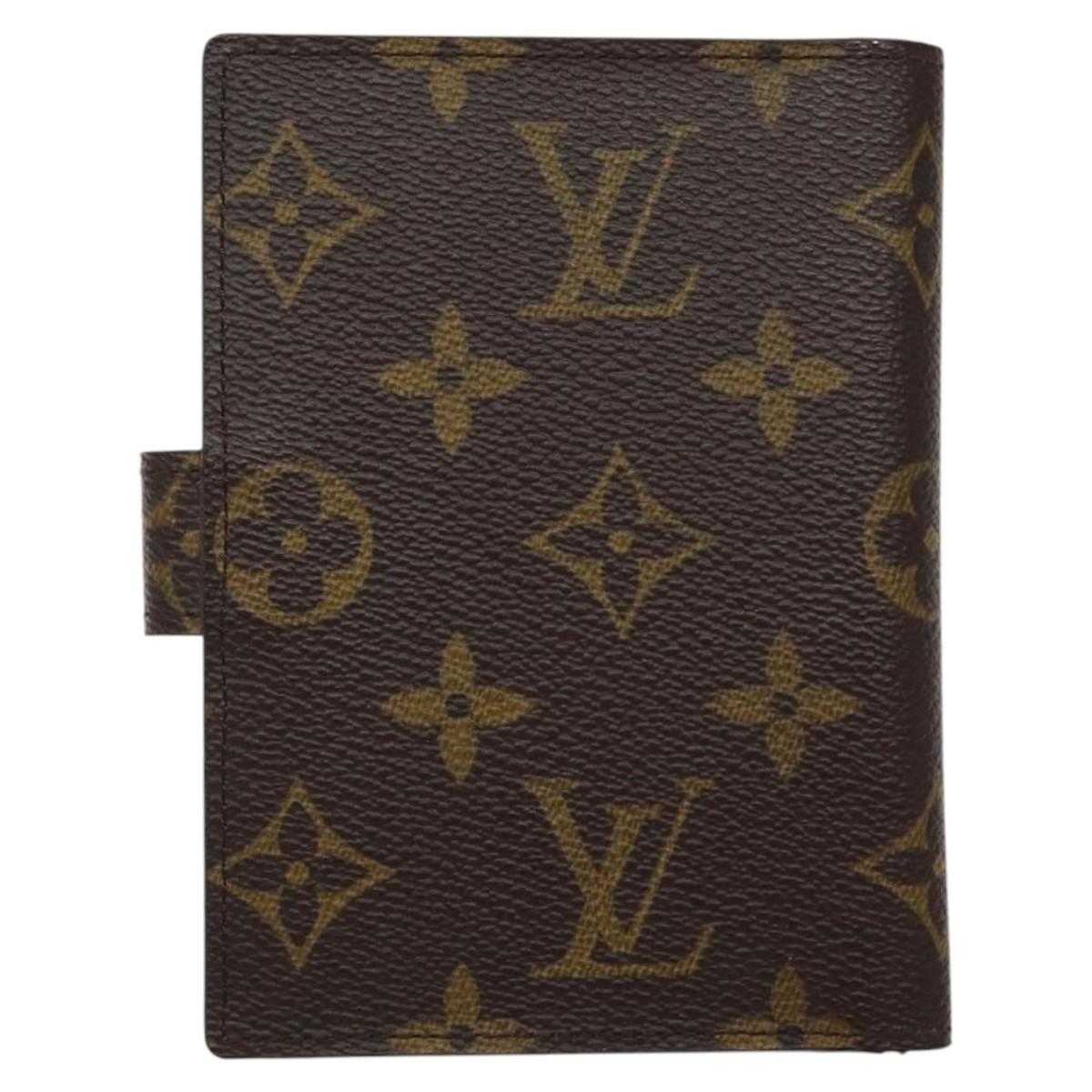 LOUIS VUITTON Monogram Etui Palm PDA Day Planner Cover M63028 LV Auth 126344