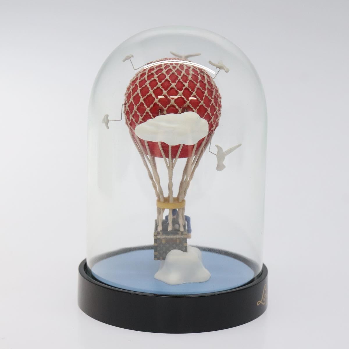 LOUIS VUITTON Snow Globe Balloon VIP Only Clear Red LV Auth 126353
