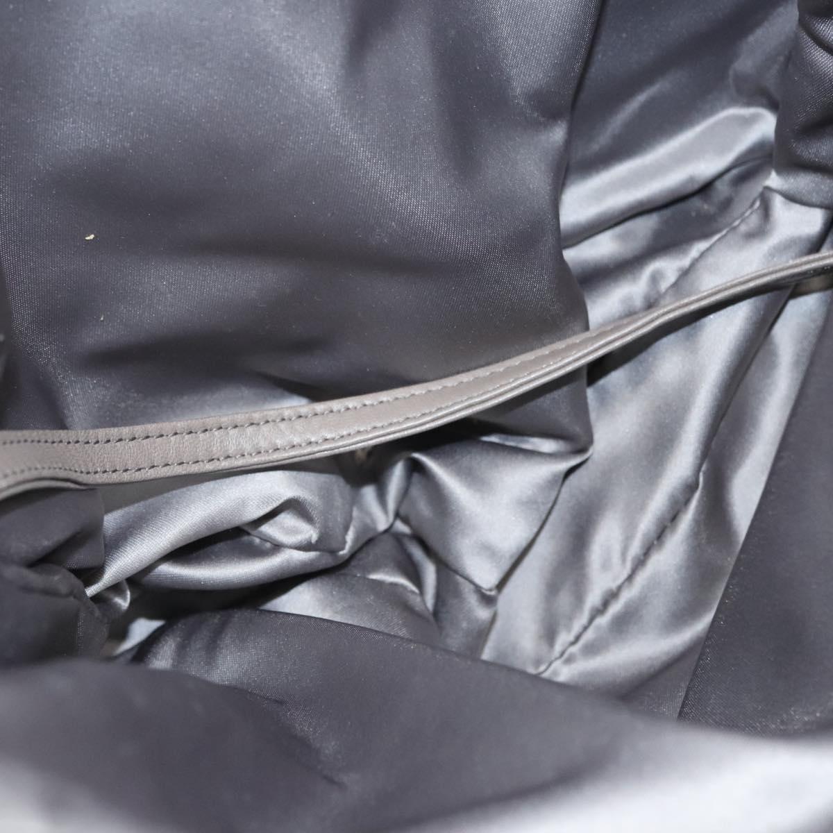 CHANEL Matelasse Shoulder Bag Lamb Skin White CC Auth 126364