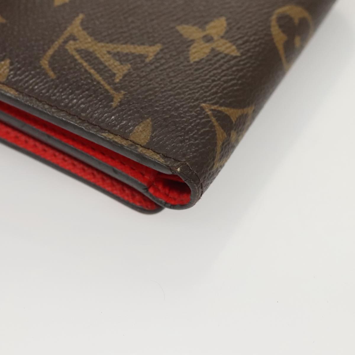 LOUIS VUITTON Animal Print Portefeuille Victorine Wallet M63326 LV Auth 126370