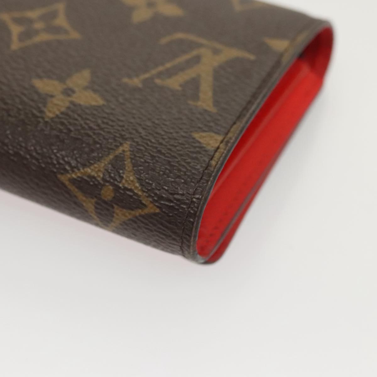 LOUIS VUITTON Animal Print Portefeuille Victorine Wallet M63326 LV Auth 126370