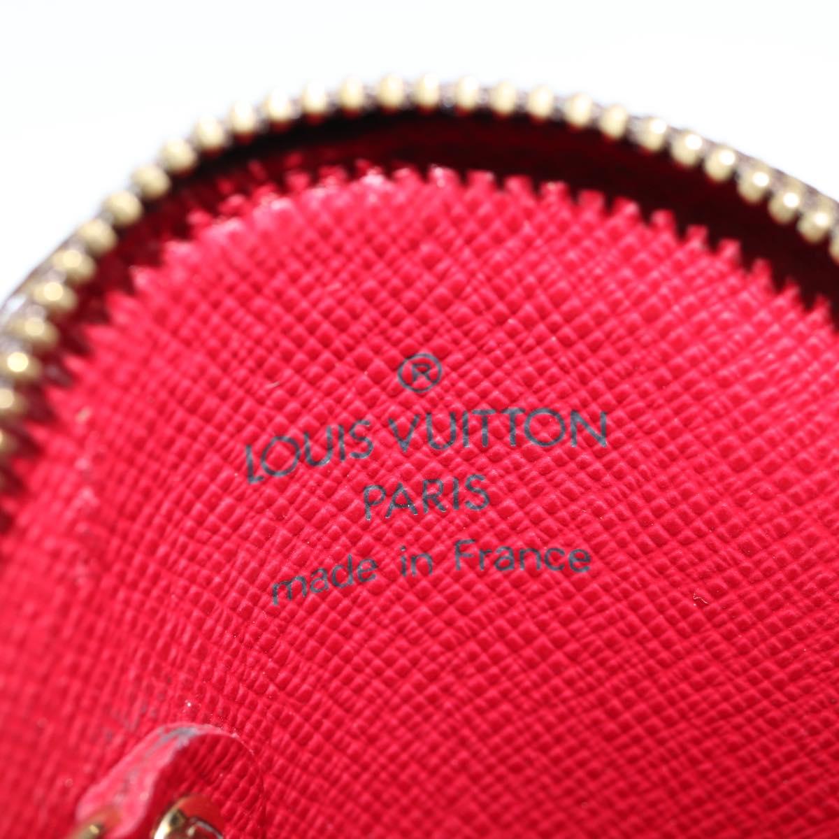 LOUIS VUITTON Monogram Cherry Porte Monnaie Ron Coin Purse M95043 Auth 126421V