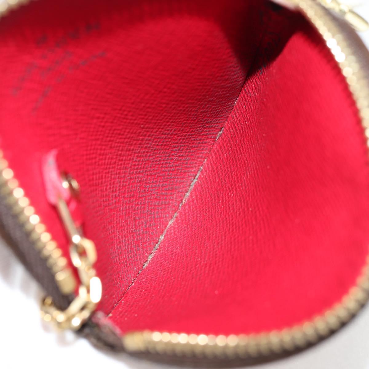 LOUIS VUITTON Monogram Cherry Porte Monnaie Ron Coin Purse M95043 Auth 126421V