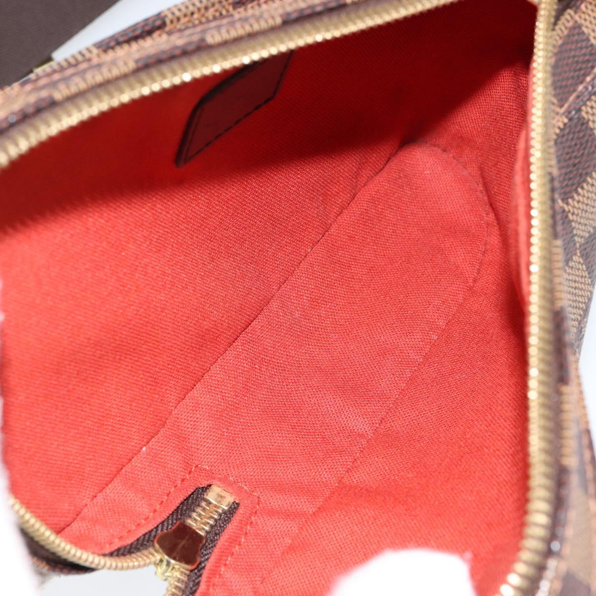 LOUIS VUITTON Damier Ebene Geronimos Shoulder Bag N51994 LV Auth 126424