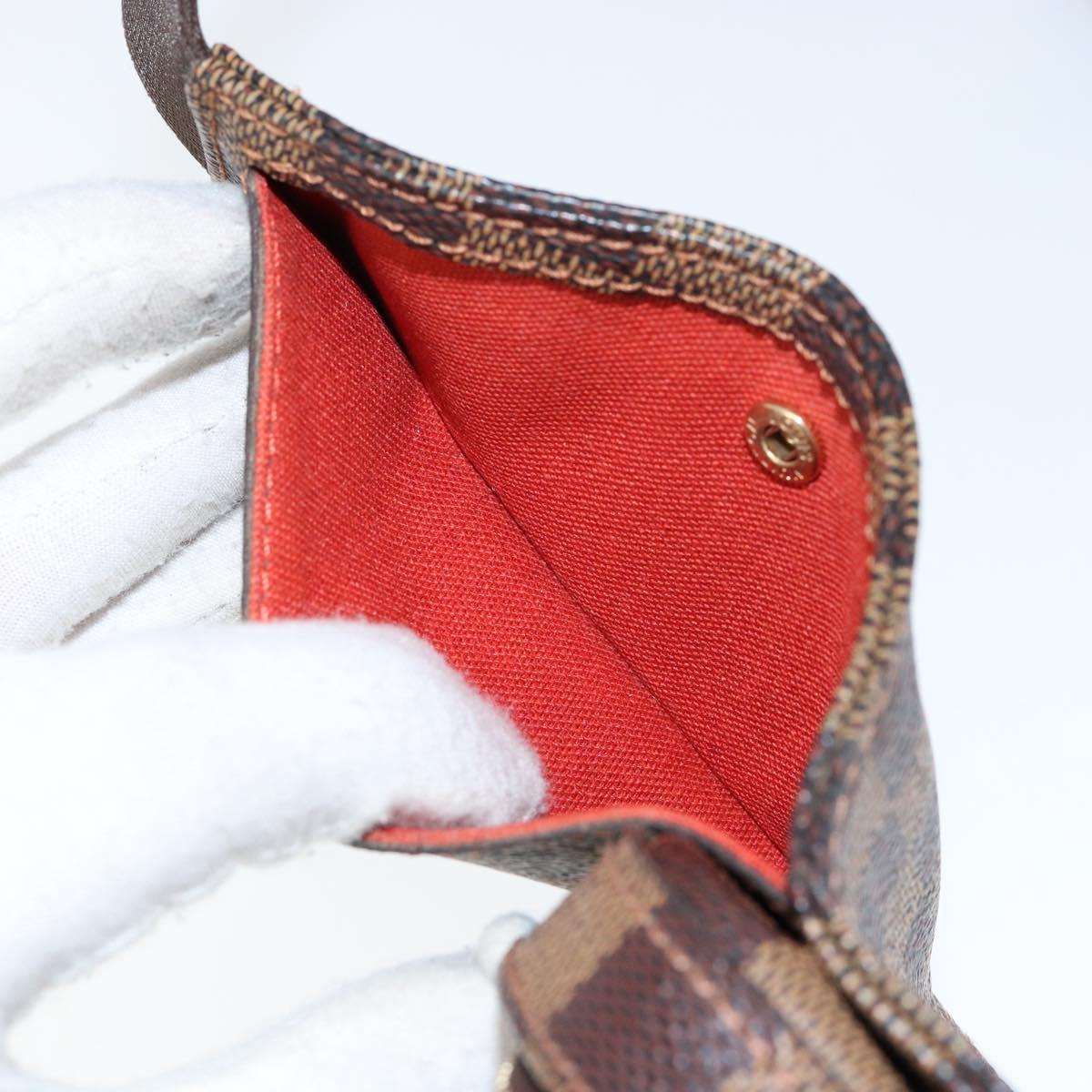 LOUIS VUITTON Damier Ebene Geronimos Shoulder Bag N51994 LV Auth 126424