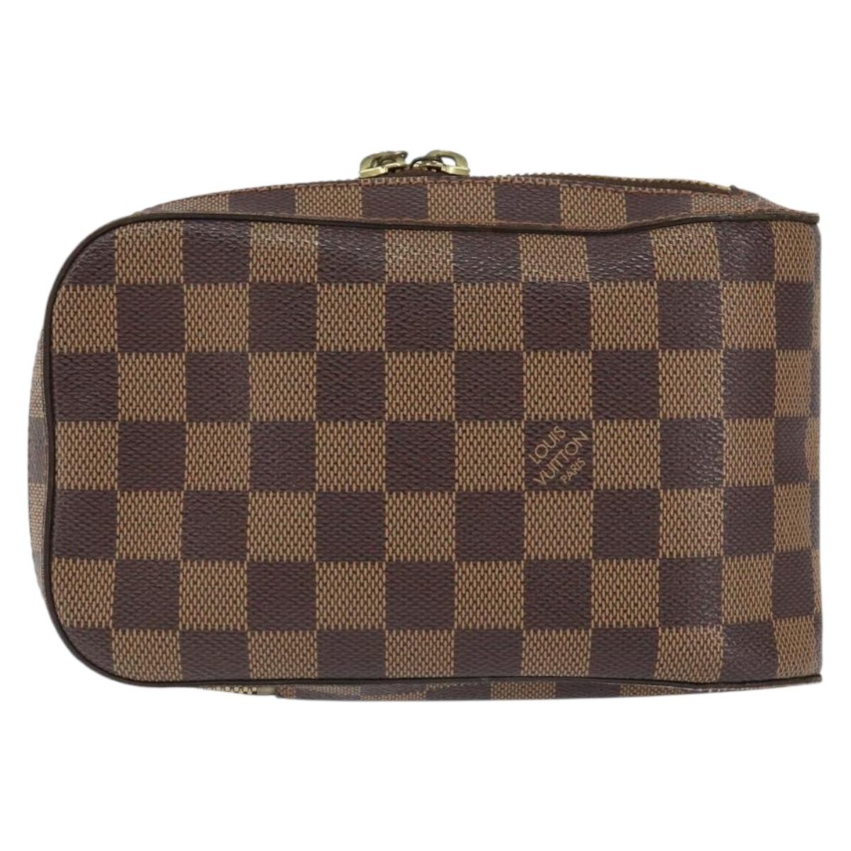 LOUIS VUITTON Damier Ebene Geronimos Shoulder Bag N51994 LV Auth 126424