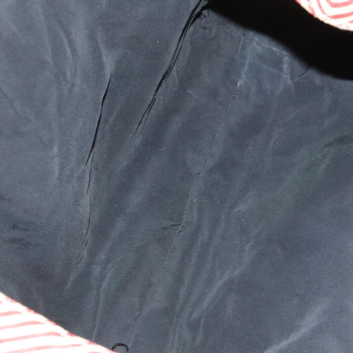 CHANEL Coco Cabas GM Tote Bag Canvas Gray Silver CC Auth 126427