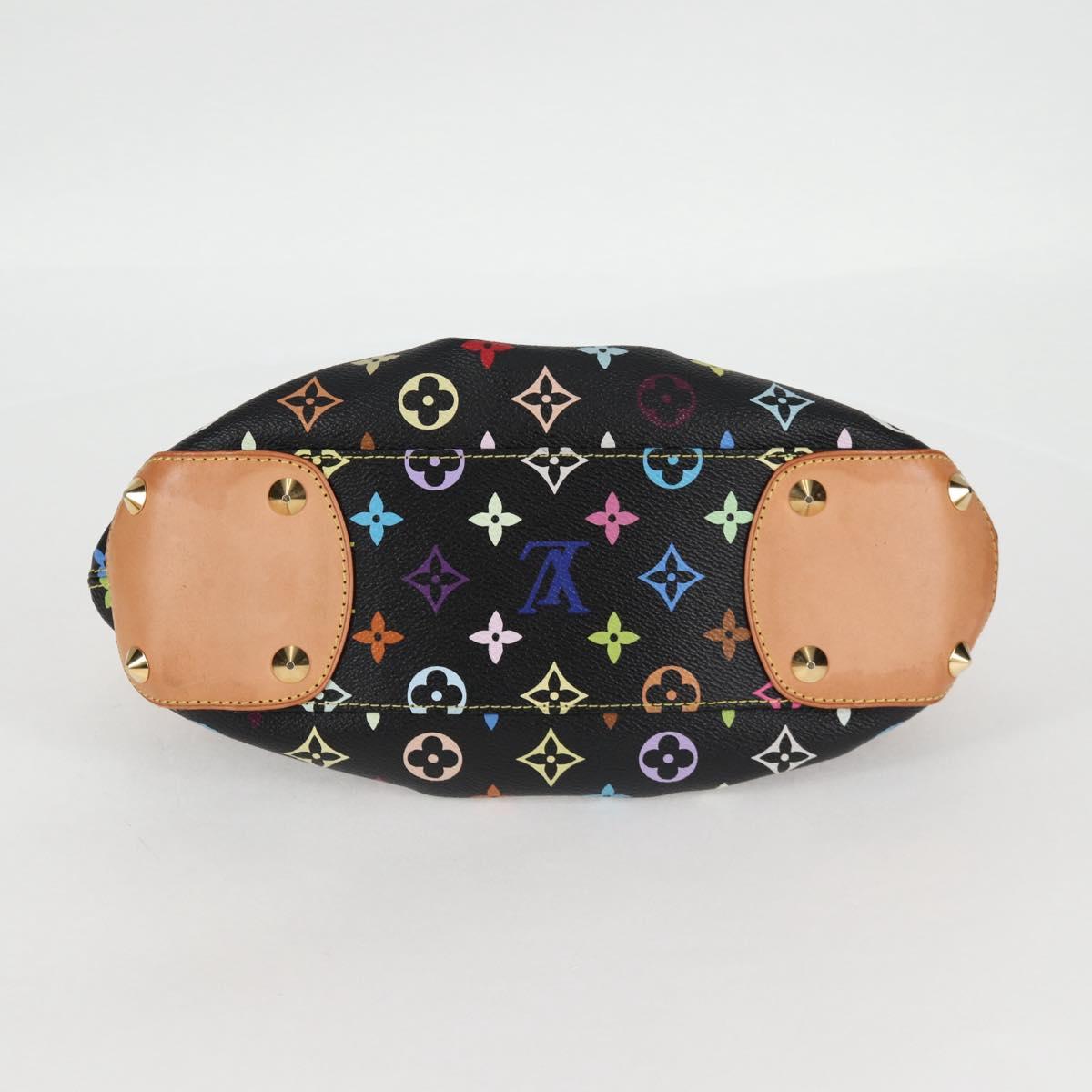 LOUIS VUITTON Monogram Multicolor Judy PM Bag 2way Black M40258 LV Auth 126485SAV