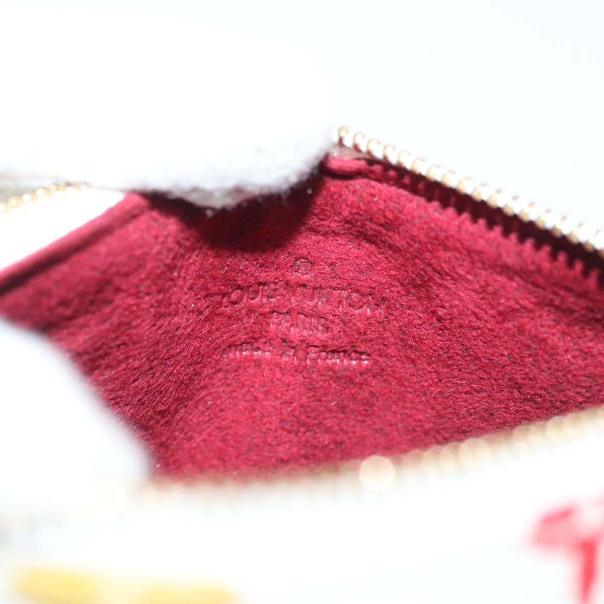 LOUIS VUITTON Monogram Multicolor Mini Speedy Bag White M92645 LV Auth 126502V