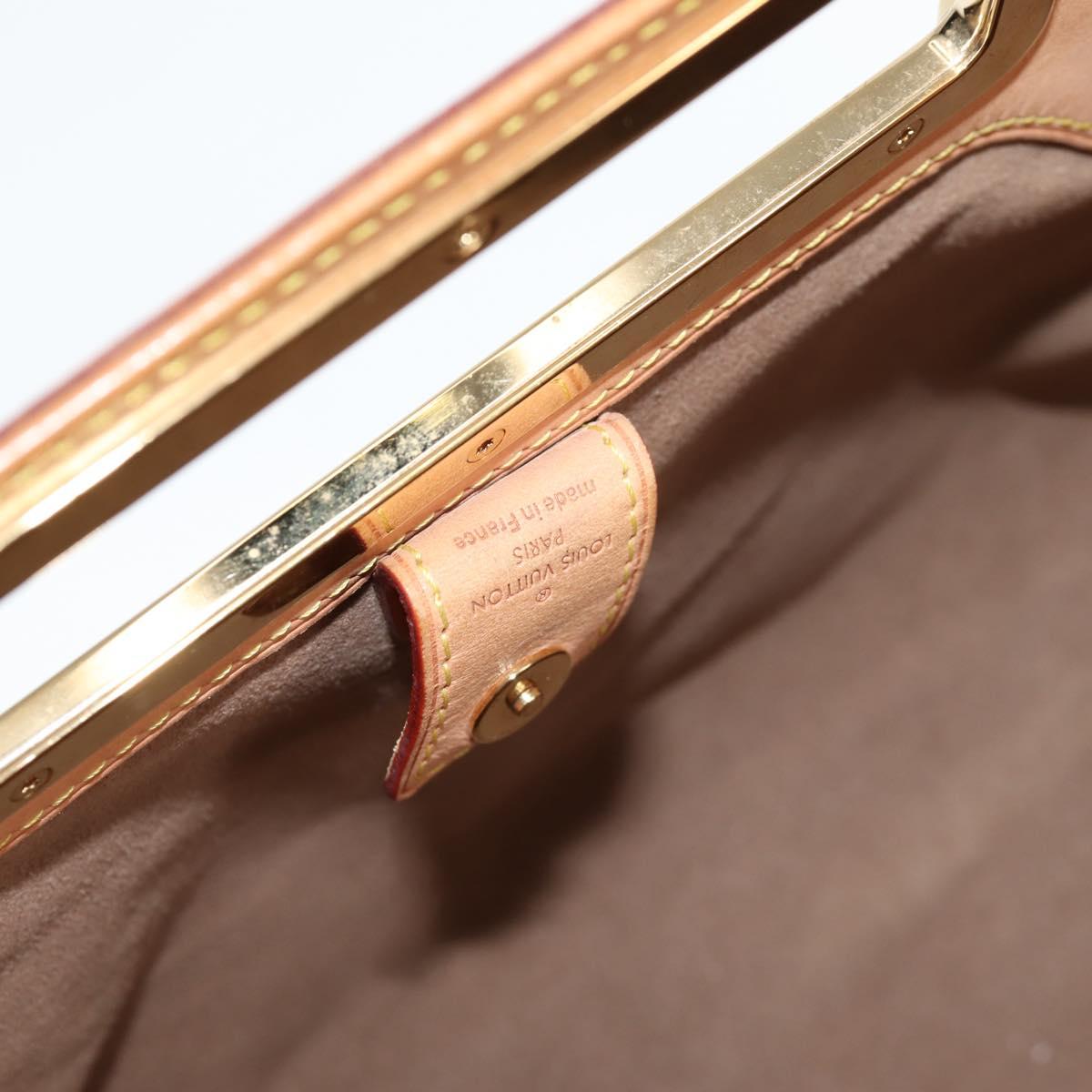 LOUIS VUITTON Monogram Multicolor Judy MM Bag 2Way Black M40256 LV Auth 126505V