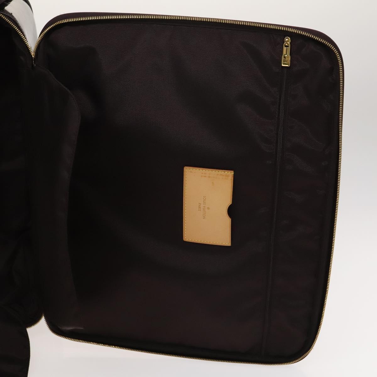 LOUIS VUITTON Monogram Vernis Pegas 45 Suitcase Amarante M91277 LV Auth 126511