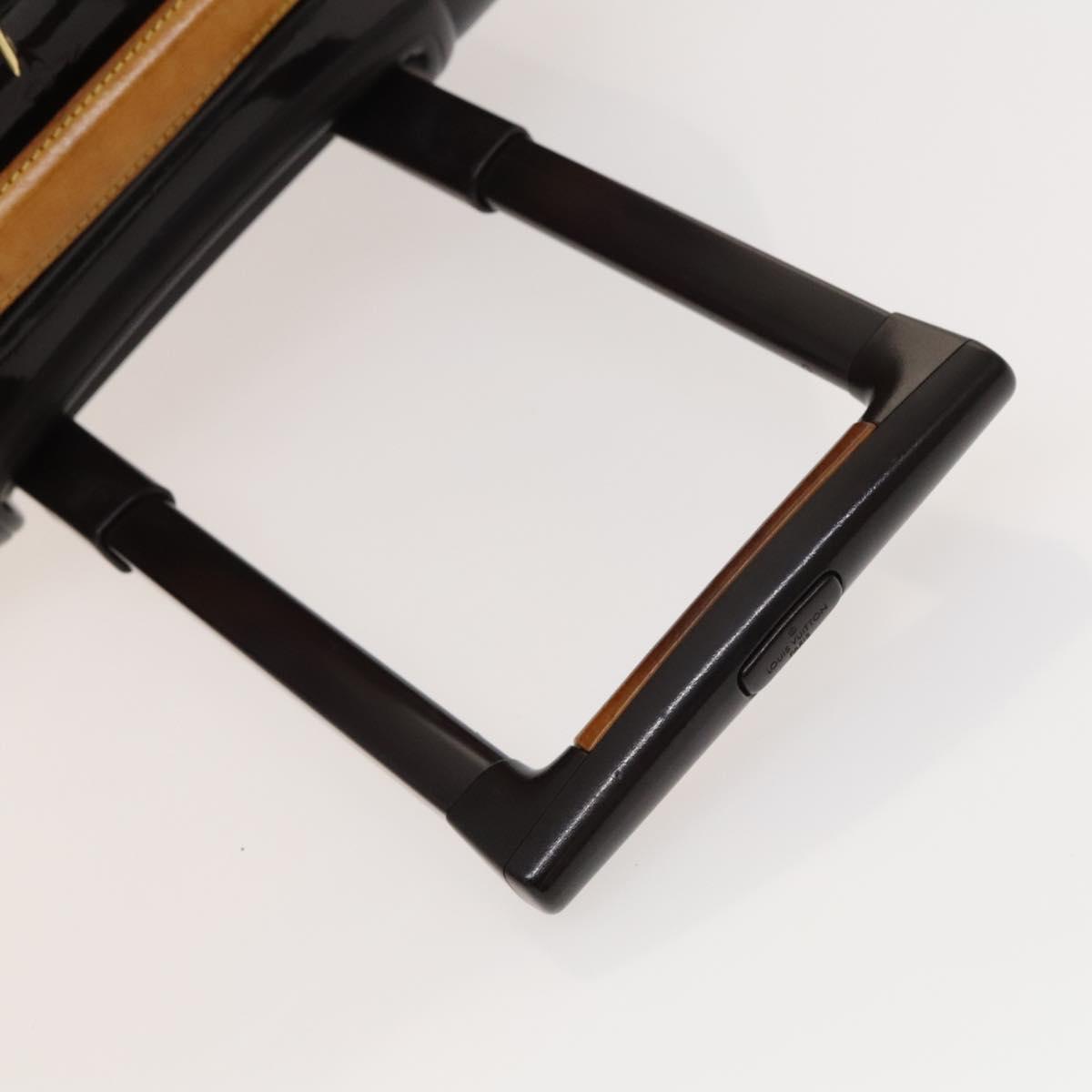 LOUIS VUITTON Monogram Vernis Pegas 45 Suitcase Amarante M91277 LV Auth 126511