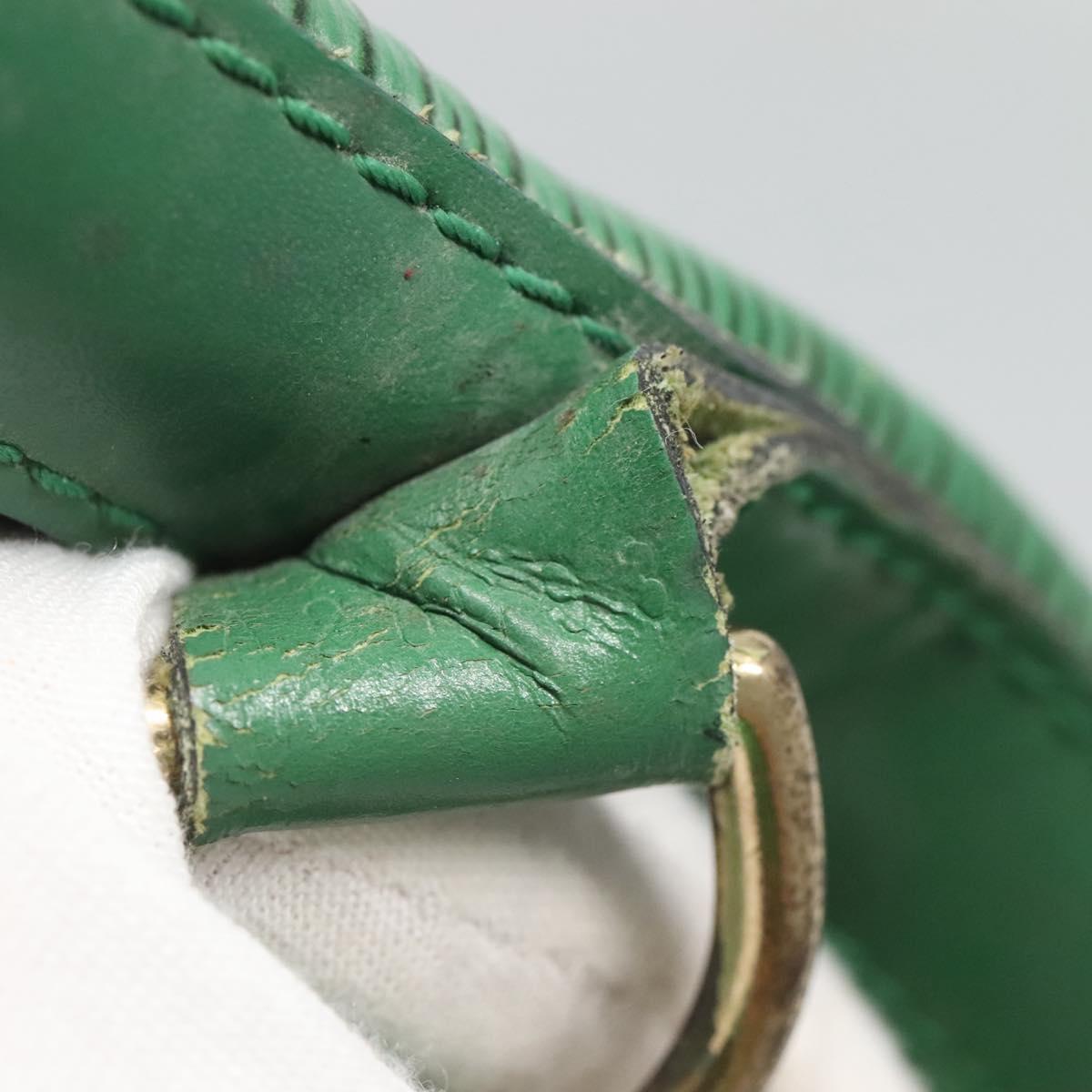 LOUIS VUITTON Epi Petit Noe Shoulder Bag Green M44104 LV Auth 126549