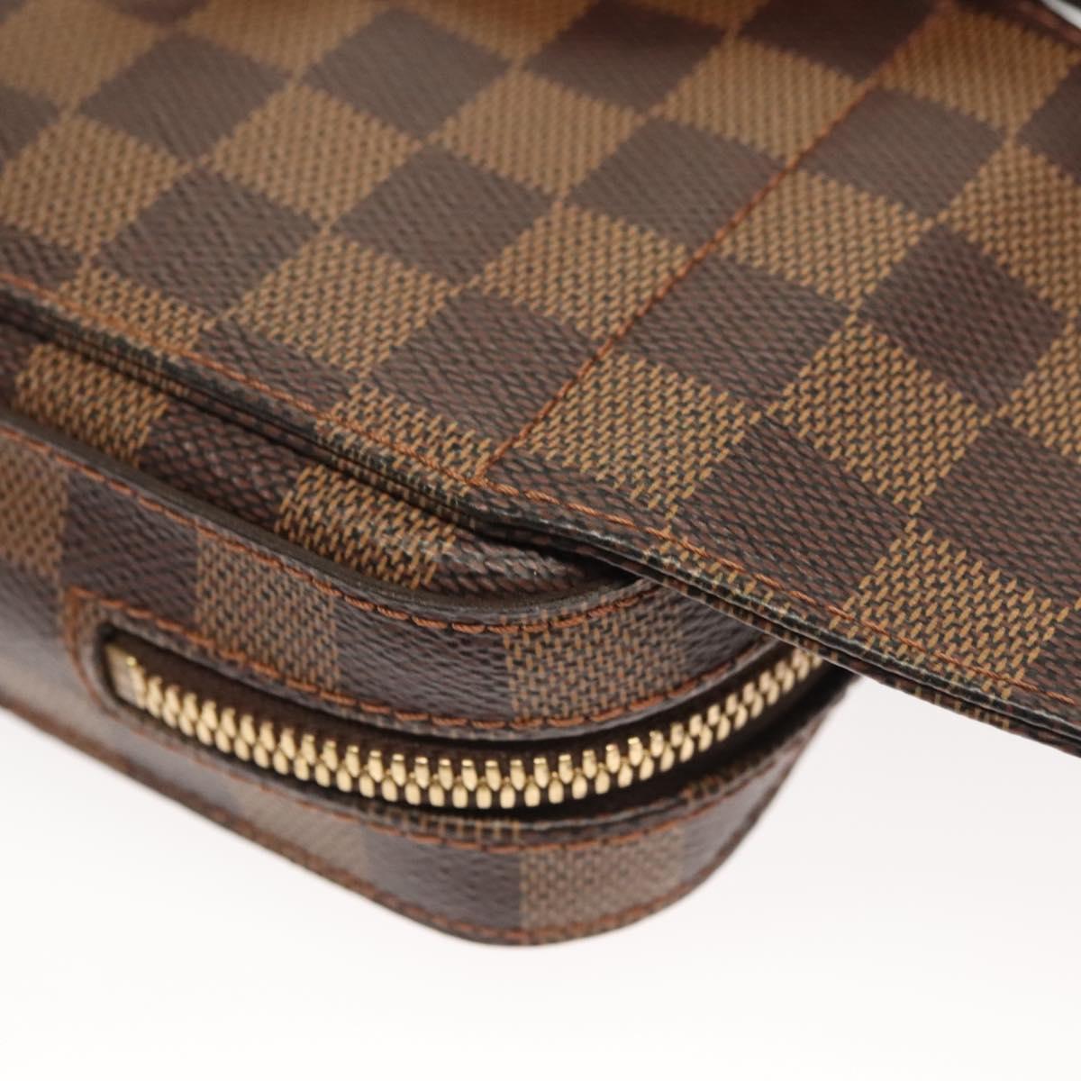 LOUIS VUITTON Damier Ebene Geronimos Shoulder Bag N51994 LV Auth 126551