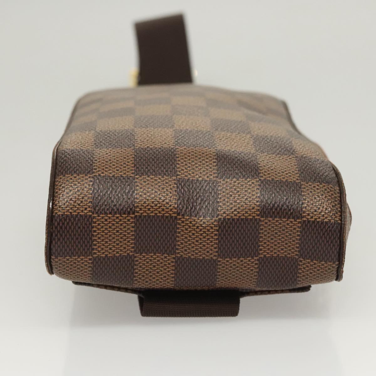LOUIS VUITTON Damier Ebene Geronimos Shoulder Bag N51994 LV Auth 126551