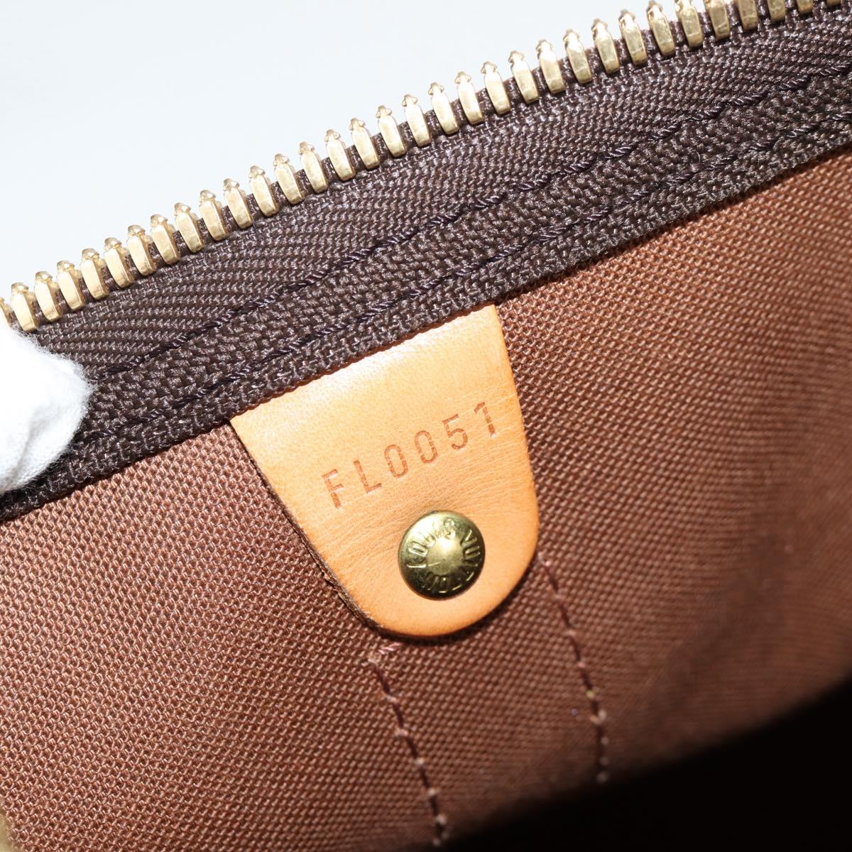 LOUIS VUITTON Monogram Graffiti Keepall 50 Boston Bag Khaki M92196 Auth 126567SM