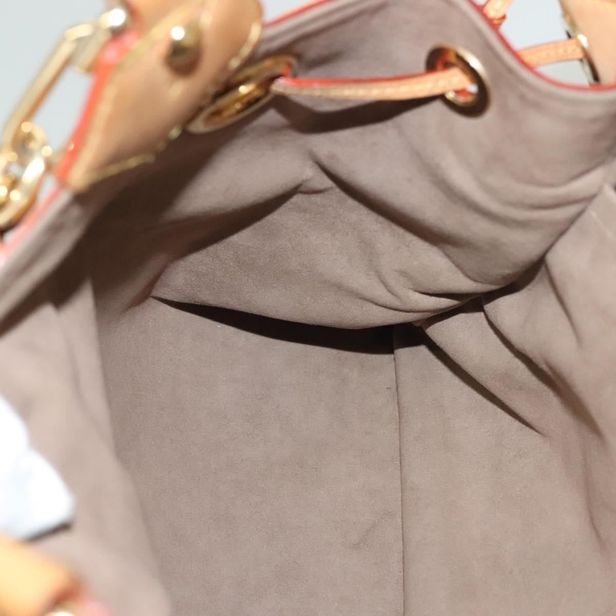 LOUIS VUITTON Monogram Multicolor Ursula Tote Bag Black M40124 LV Auth 126571