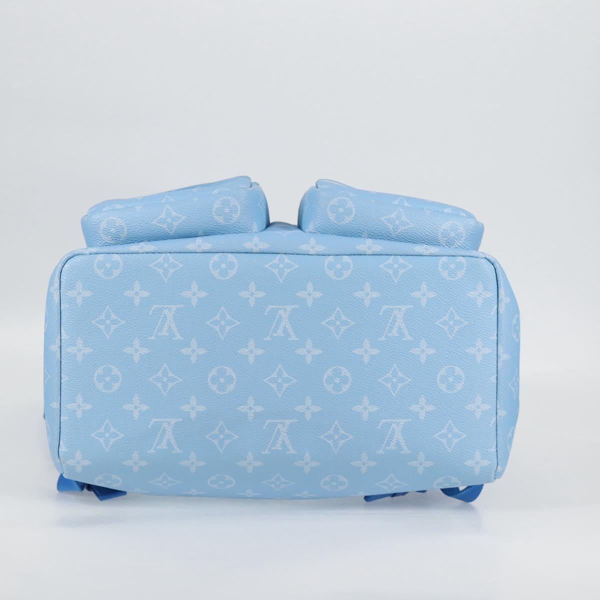 LOUIS VUITTON Clouds Backpack Multi Pocket Backpack Blue M45441 LV Auth 126591SM
