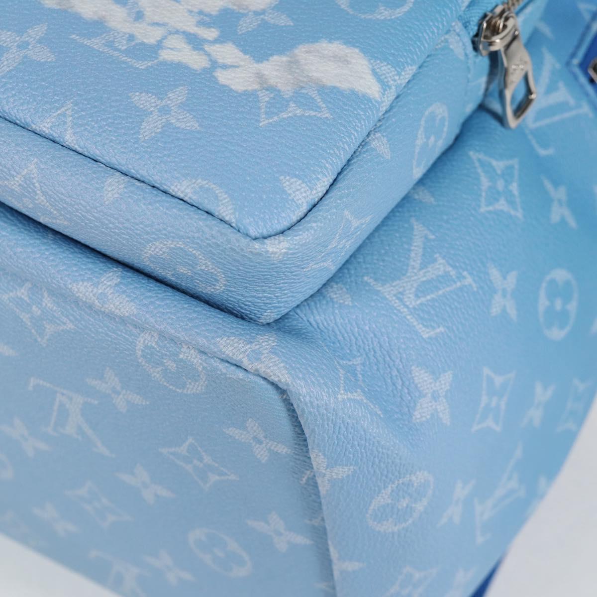 LOUIS VUITTON Clouds Backpack Multi Pocket Backpack Blue M45441 LV Auth 126591SM