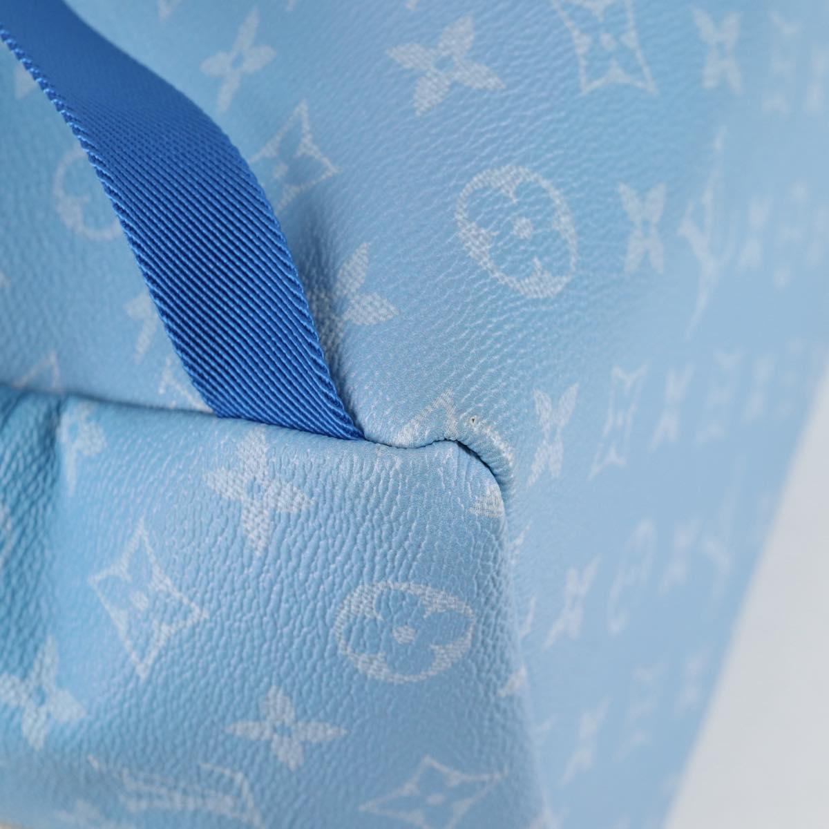 LOUIS VUITTON Clouds Backpack Multi Pocket Backpack Blue M45441 LV Auth 126591SM