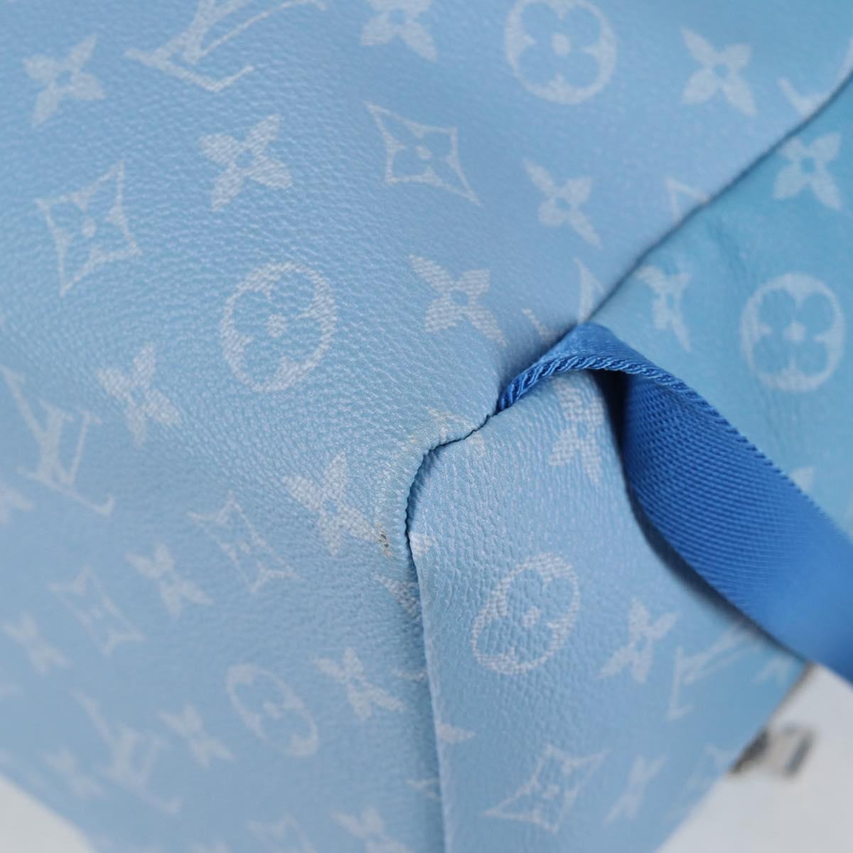 LOUIS VUITTON Clouds Backpack Multi Pocket Backpack Blue M45441 LV Auth 126591SM