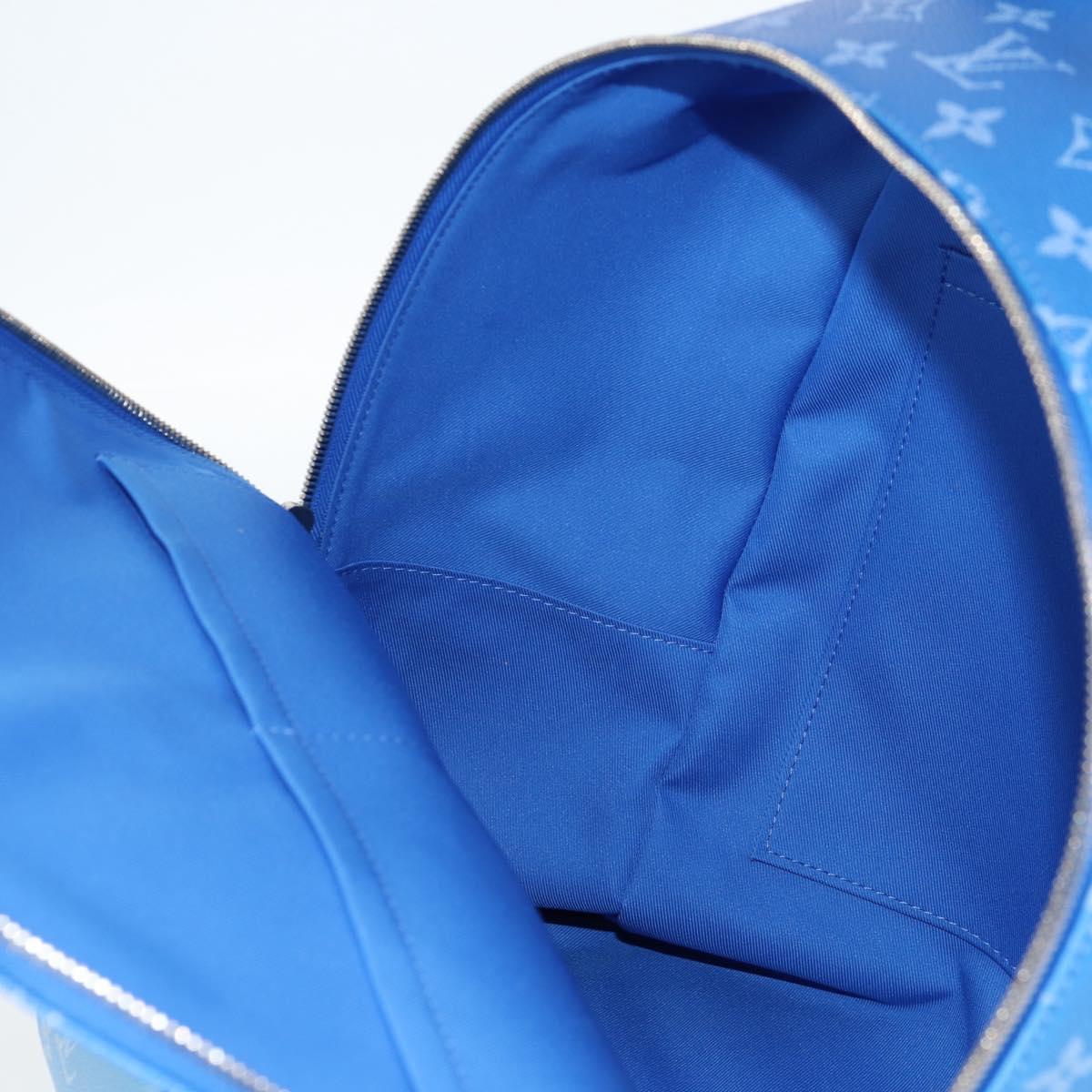 LOUIS VUITTON Clouds Backpack Multi Pocket Backpack Blue M45441 LV Auth 126591SM