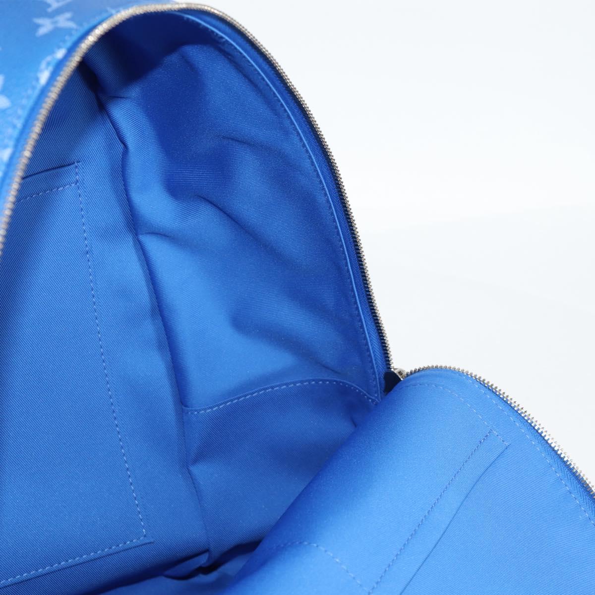 LOUIS VUITTON Clouds Backpack Multi Pocket Backpack Blue M45441 LV Auth 126591SM
