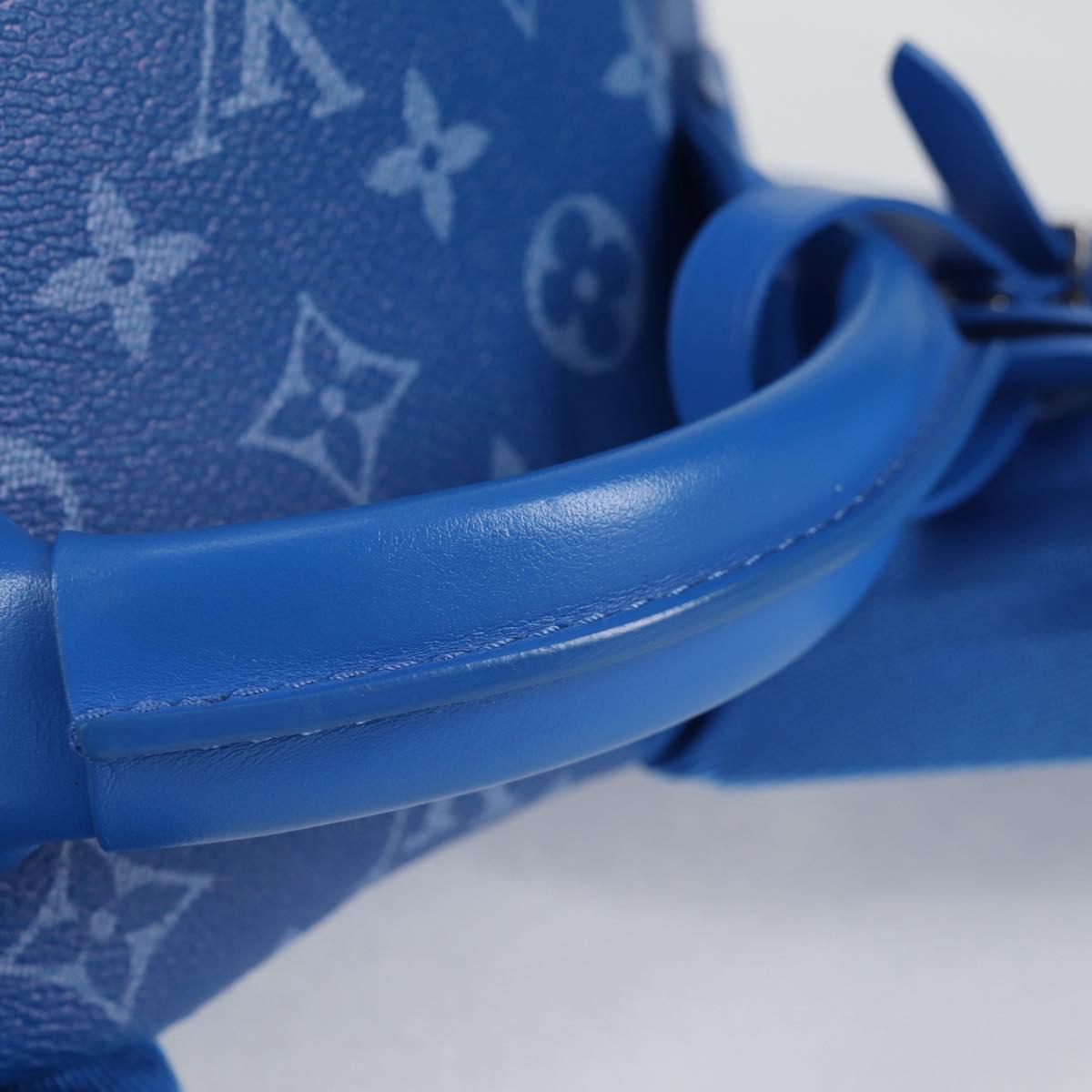 LOUIS VUITTON Clouds Backpack Multi Pocket Backpack Blue M45441 LV Auth 126591SM