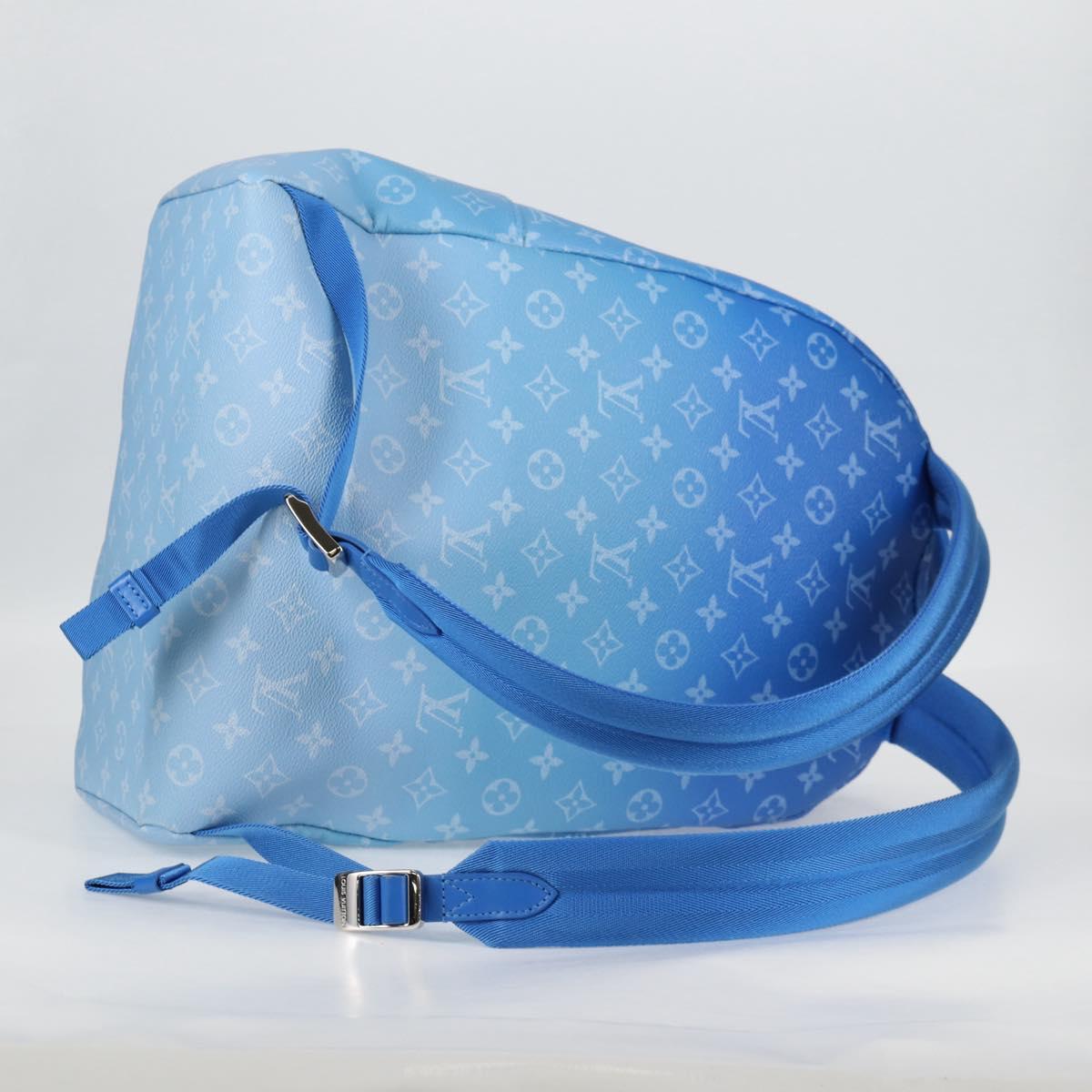 LOUIS VUITTON Clouds Backpack Multi Pocket Backpack Blue M45441 LV Auth 126591SM