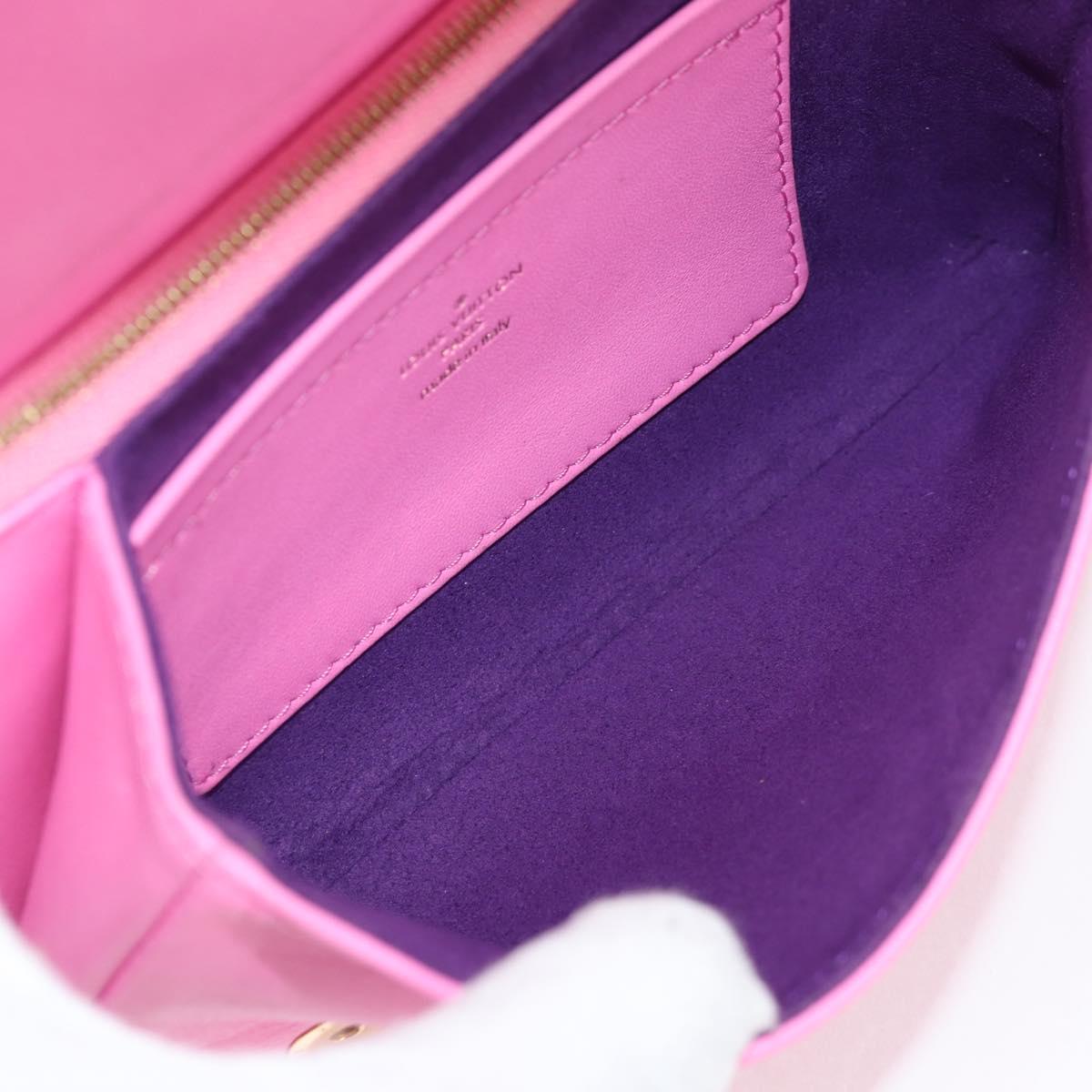 LOUIS VUITTON Monogram Pochette Coussin Shoulder Bag Pink M80745 LV Auth 126599M