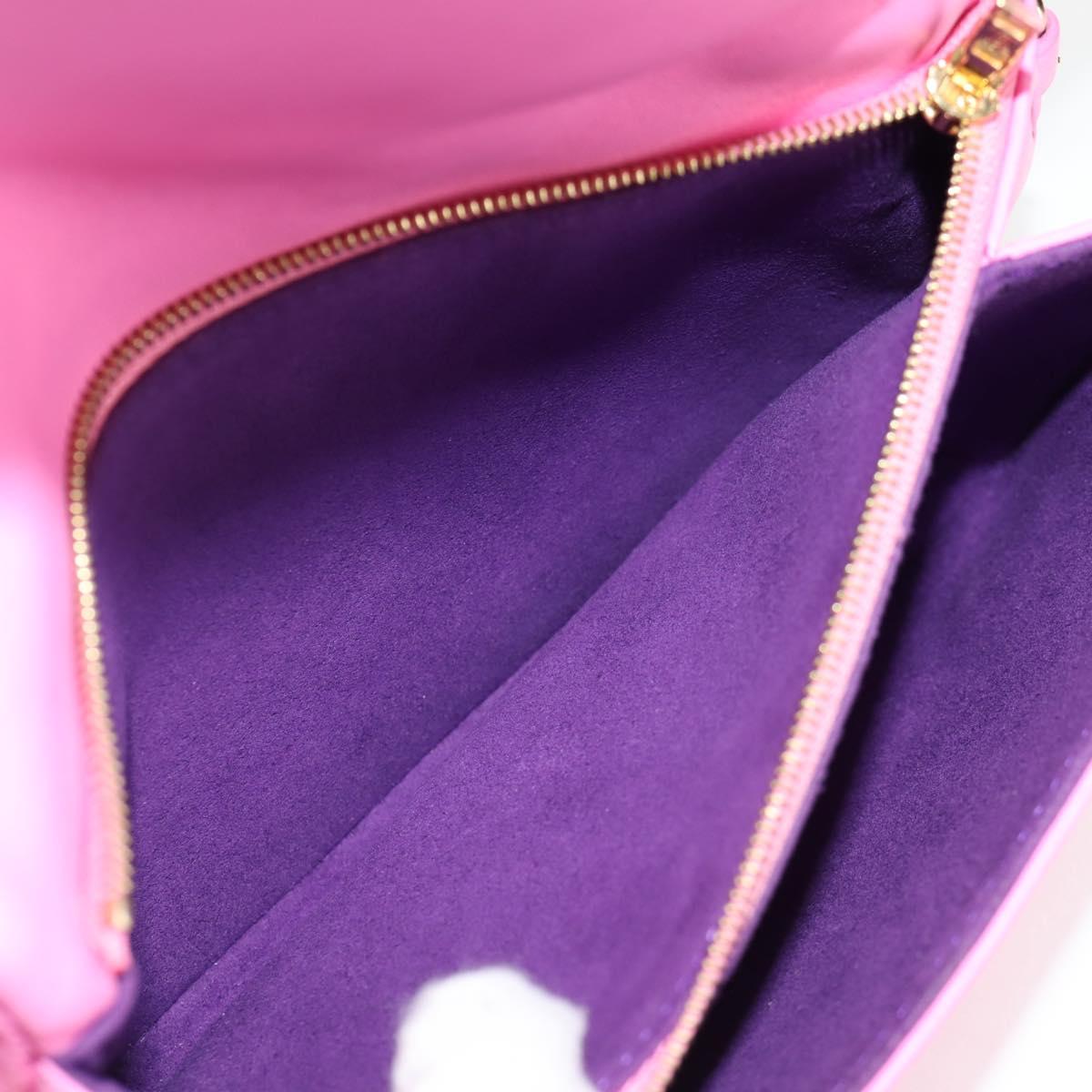 LOUIS VUITTON Monogram Pochette Coussin Shoulder Bag Pink M80745 LV Auth 126599M