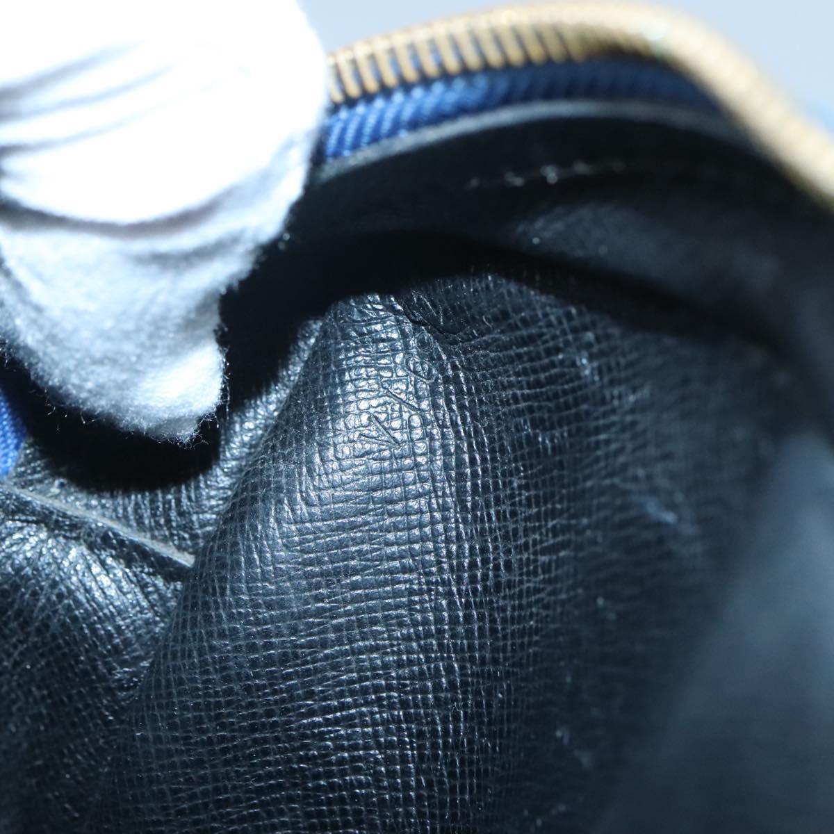 LOUIS VUITTON Epi June Feuille Shoulder Bag Blue M52155 LV Auth 126600