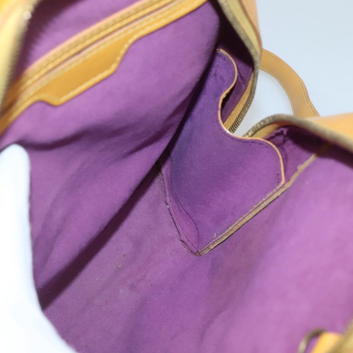 LOUIS VUITTON Epi Mabillon Backpack Yellow M52239 LV Auth 126601