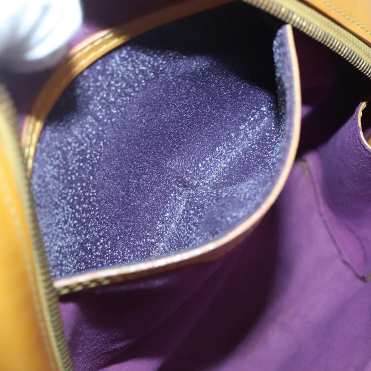 LOUIS VUITTON Epi Mabillon Backpack Yellow M52239 LV Auth 126601