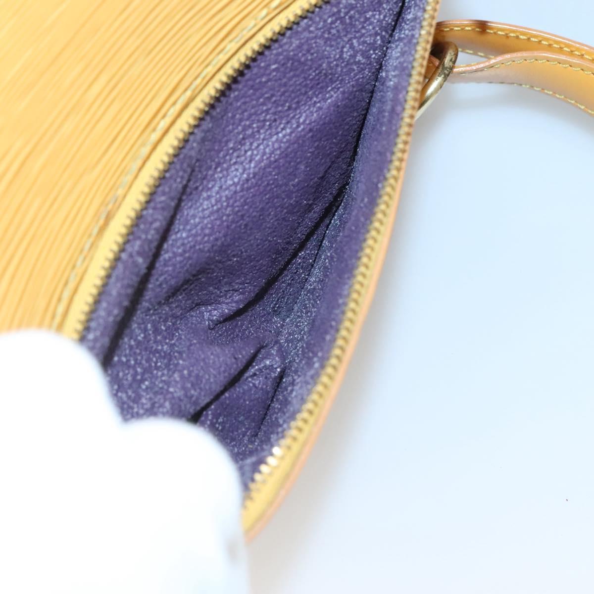 LOUIS VUITTON Epi Mabillon Backpack Yellow M52239 LV Auth 126601