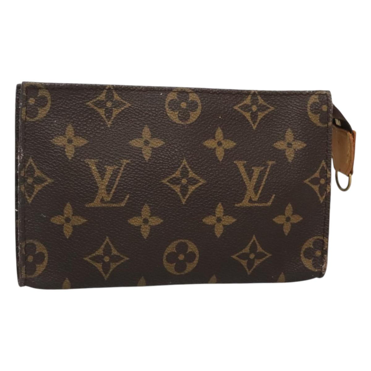 LOUIS VUITTON Monogram Bucket PM Accessory Pouch LV Auth 126627