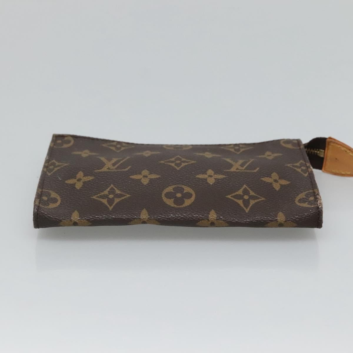 LOUIS VUITTON Monogram Bucket PM Accessory Pouch LV Auth 126627